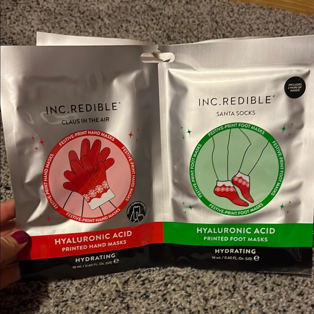 Hydrating Hand and Foot Masks -